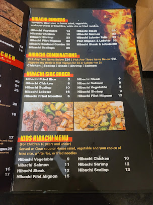 Menu Samurai Hibachi - 20
