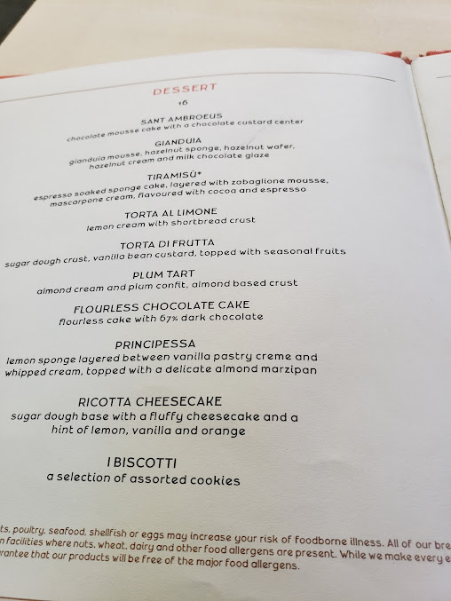 Menu Sant Ambroeus Brookfield - 25
