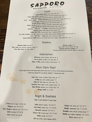 Menu Sapporo Sushi Roll - 23