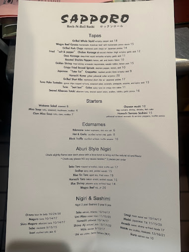 Menu Sapporo Sushi Roll - 27