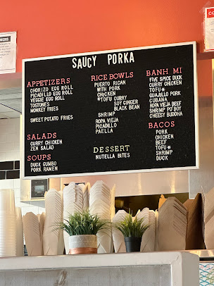 Menu Saucy Porka Hyde Park - 21