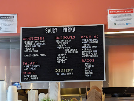 Menu Saucy Porka Hyde Park - 22