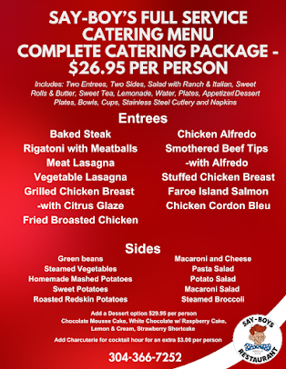 Menu Say Boy Steak House Restaurant - 21