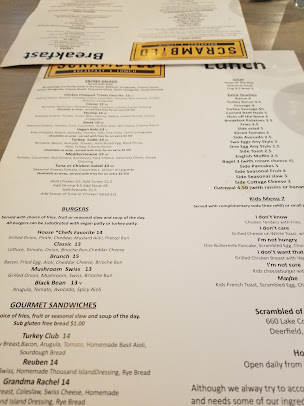 Menu Scrambled - 26