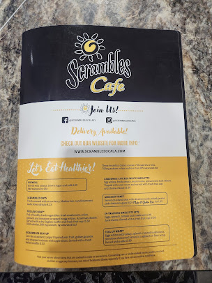 Menu Scrambles Cafe - 23