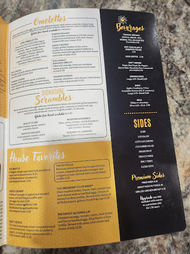 Menu Scrambles Cafe - 25
