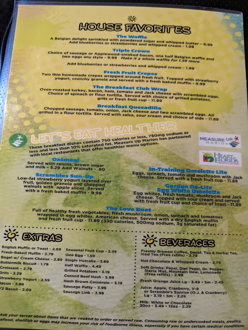 Menu Scrambles Cafe - 28