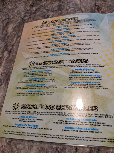 Menu Scrambles Cafe - 29