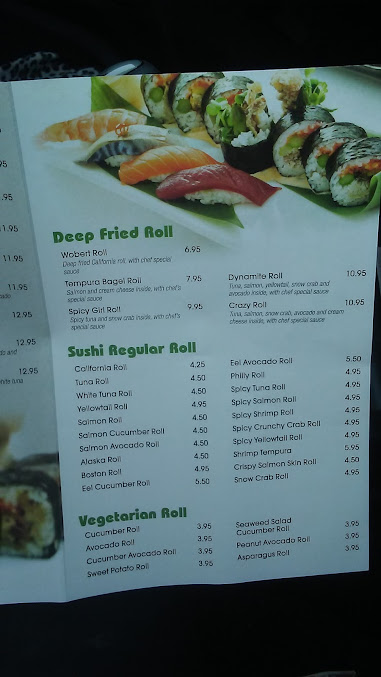 Menu Seasons Hibachi Sushi - 25