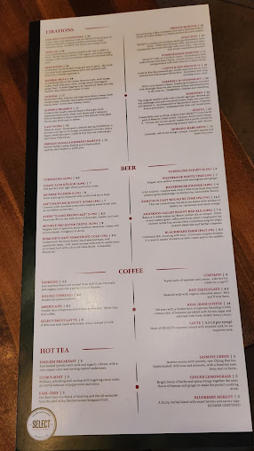 Menu Select Restaurant - 21