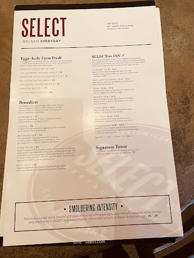 Menu Select Restaurant - 22