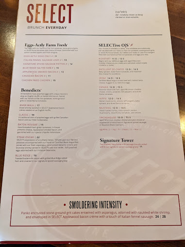 Menu Select Restaurant - 25