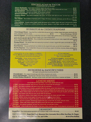 Menu Senor Fajitas - 22