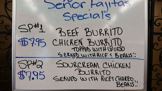 Menu Senor Fajitas - 25