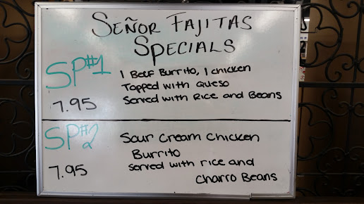 Menu Senor Fajitas - 27
