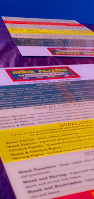 Menu Senor Fajitas - 29