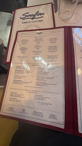 Menu Serafina Tribeca - 23