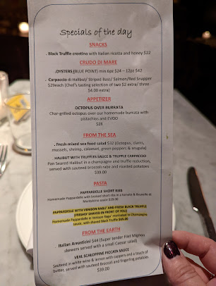 Menu Serafina Tribeca - 26