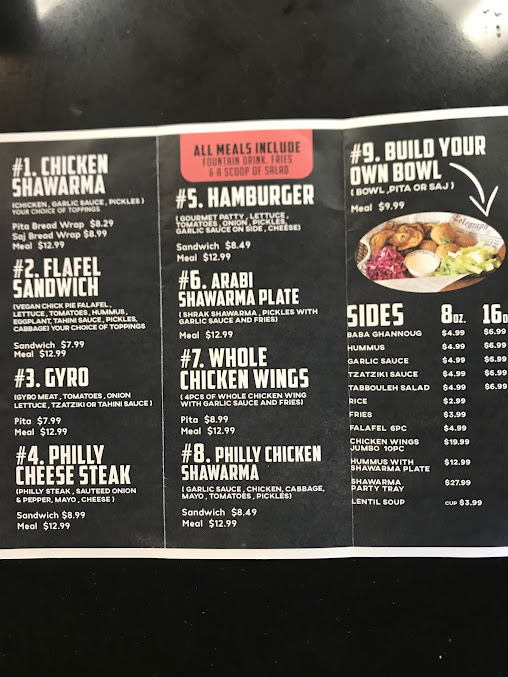 Menu Shawarmin Grill - 22
