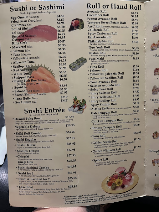 Menu Shiki Sushi Grill - 22