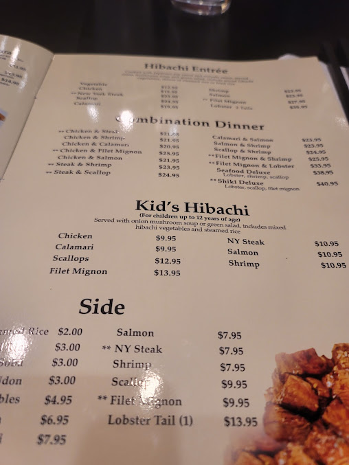 Menu Shiki Sushi Grill - 26
