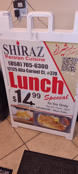 Menu Shiraz Persian Cuisine - 21