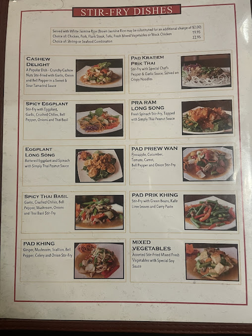 Menu Simply Thai Restaurant - 21