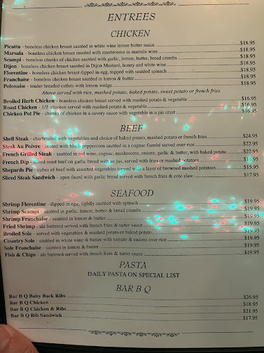 Menu Skinflints - 23