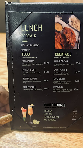 Menu Sloppy Chops - 22