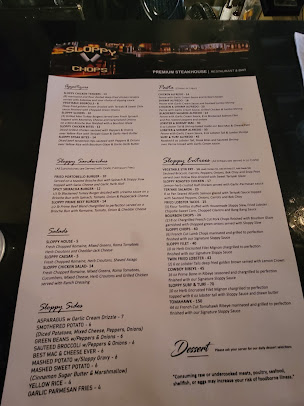 Menu Sloppy Chops - 27