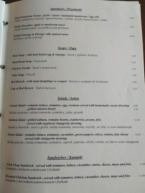 Menu Smakosz Restaurant - 25