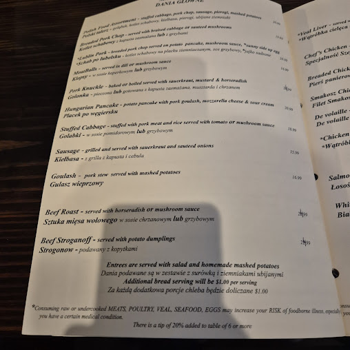 Menu Smakosz Restaurant - 26