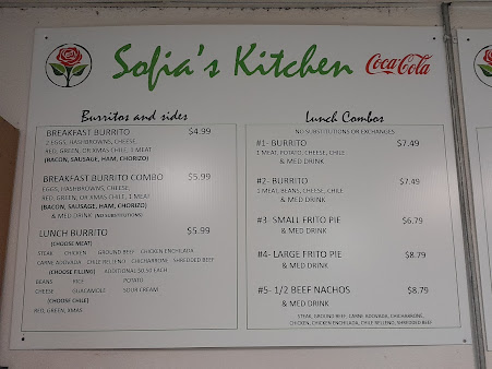 Menu Sofias Kitchen And Burrito Tyme - 26