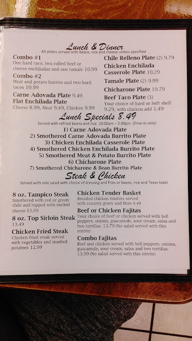 Menu Sofias Kitchen And Burrito Tyme - 29