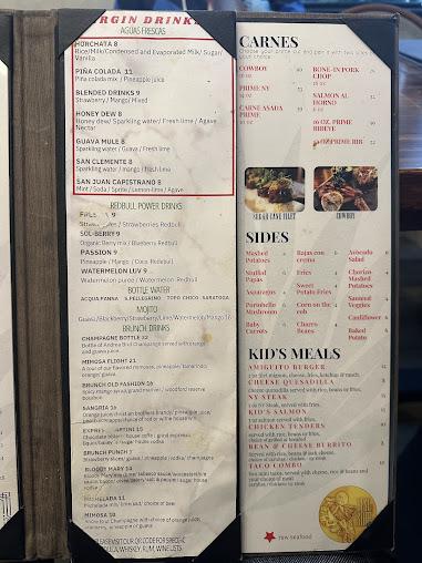 Menu Sol Agave - 25