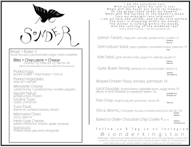 Menu Sonder - 24