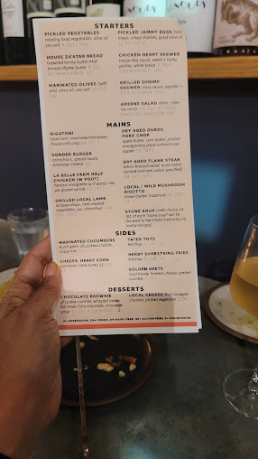 Menu Sonder - 27