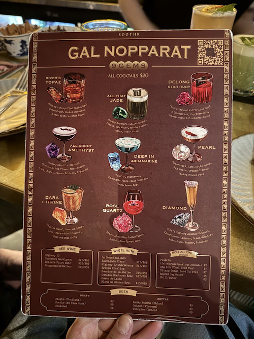Menu Soothr - 22