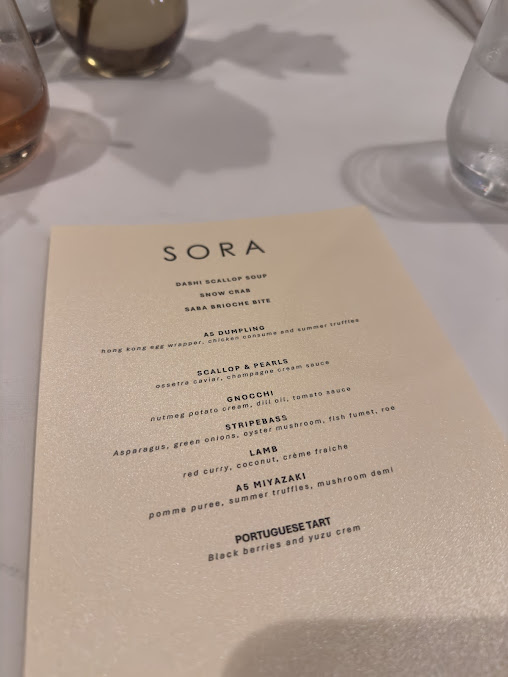 Menu Sora - 23
