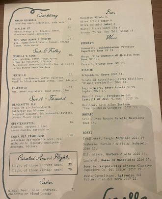 Menu Sorella San Francisco - 26
