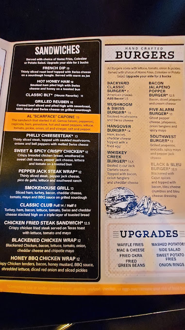Menu Speakeasy Salina - 22