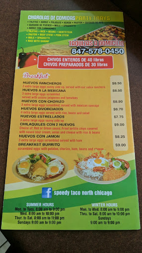 Menu Speedy Taco - 21