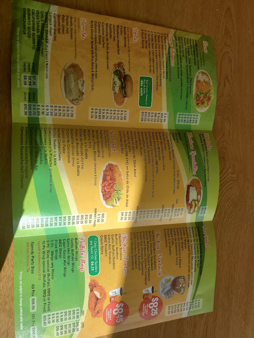 Menu Speedy Taco - 25