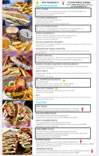 Menu Spikes Pub Grub - 20