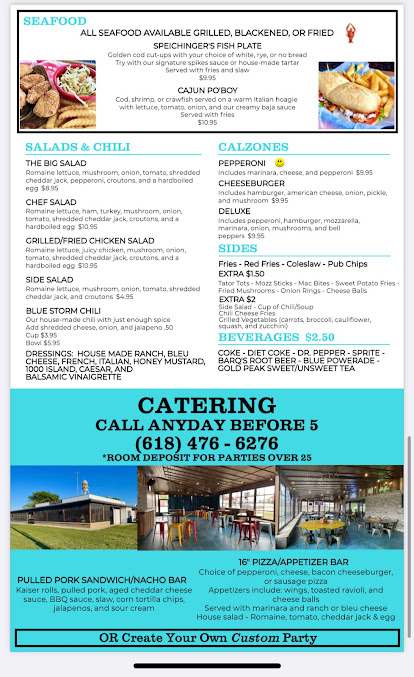 Menu Spikes Pub Grub - 22