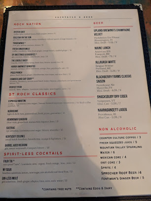 Menu St. Roch Fine Oysters + Bar - 27