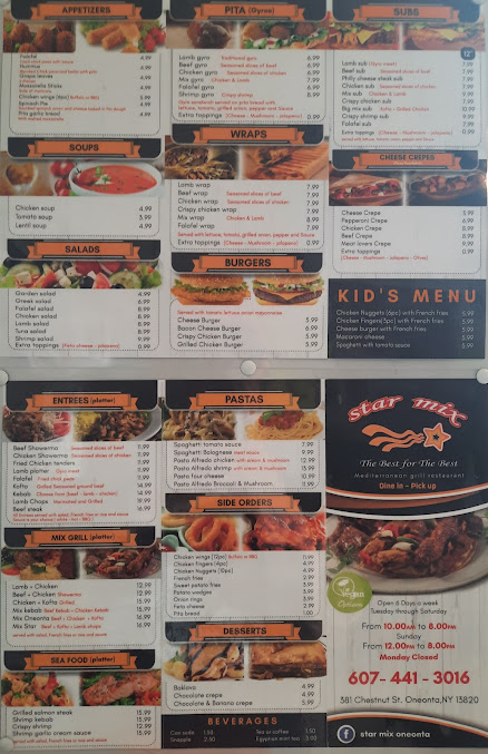 Menu Star Mix Grill Restaurant - 24