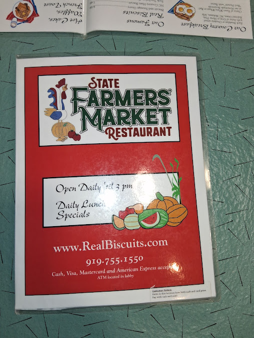 Menu State Farmers Market Restaurant - 29