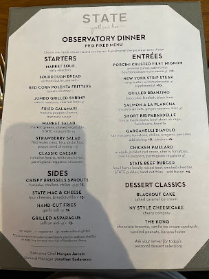Menu State Grill And Bar - 22