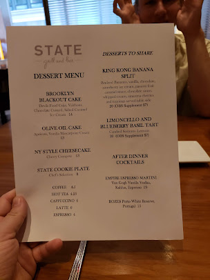 Menu State Grill And Bar - 27